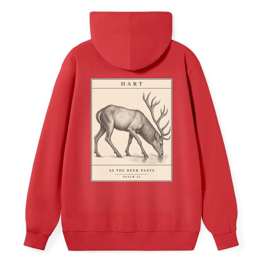 Hart Specimen Plate Creature Canticle Classic Pullover Hoodie – Red