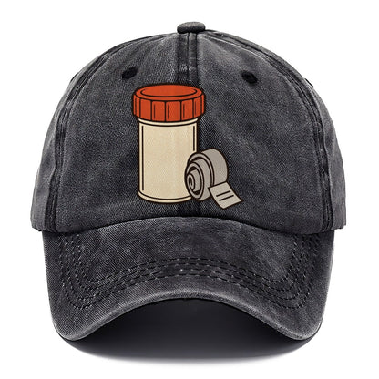 Micro Tube And Log Roll Geocaching Classic Cap – Graphite