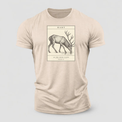 Hart Specimen Plate Creature Canticle Cotton T-Shirt – Sand