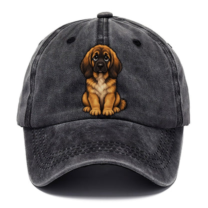 Leonberger Sitting Sweetheart Classic Cap – Graphite