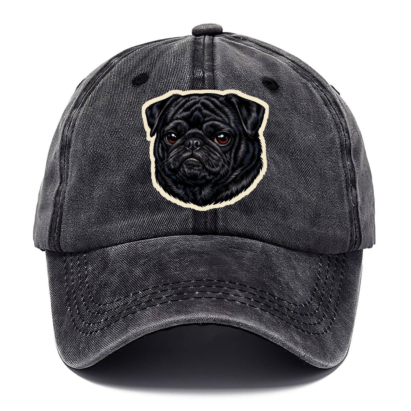 Black Pug Classic Cap – Graphite
