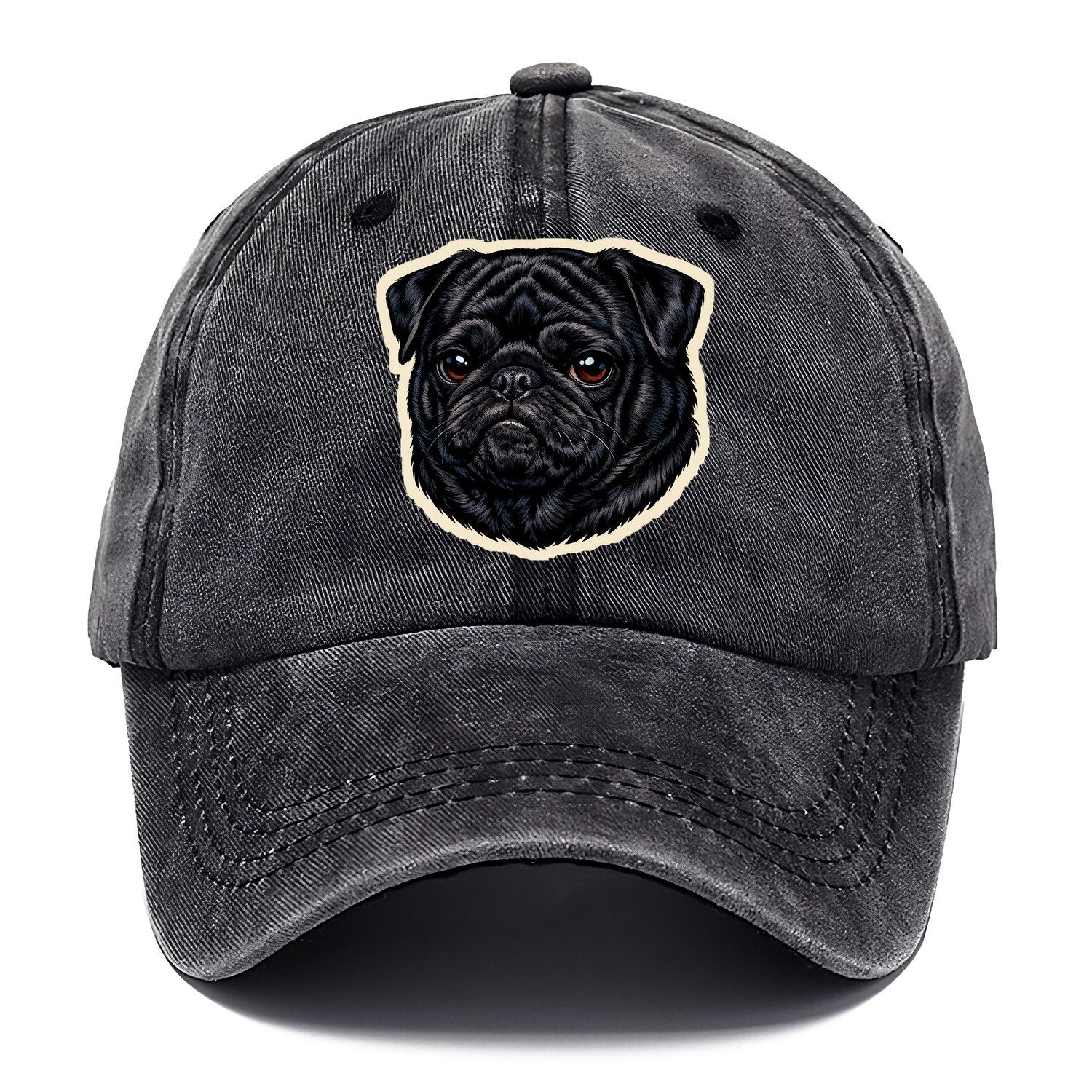 Black Pug Classic Cap – Graphite
