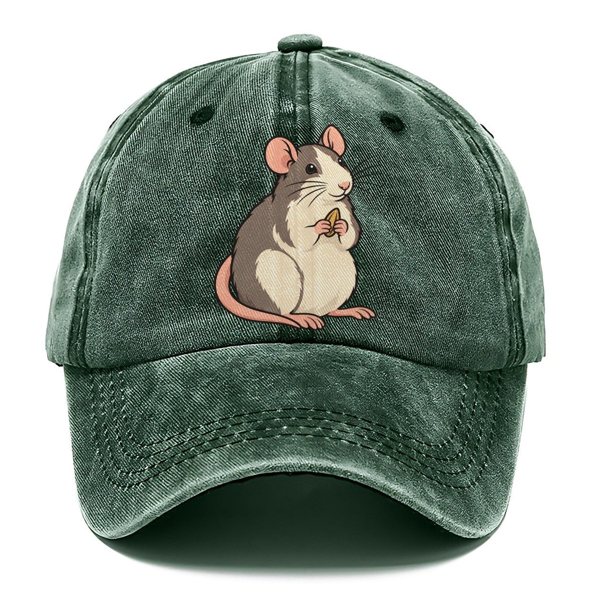 Fancy Rat Seed Hold Small Pet Logos Classic Cap – Forest Mist