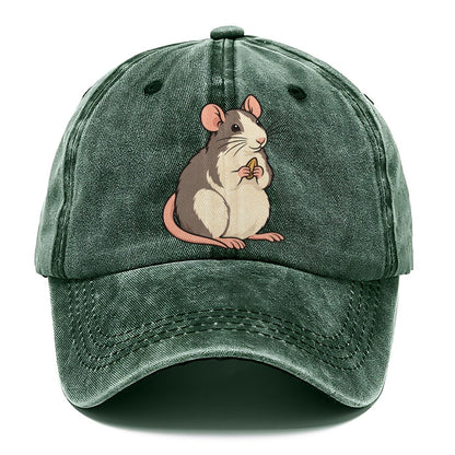 Fancy Rat Seed Hold Small Pet Logos Classic Cap – Forest Mist
