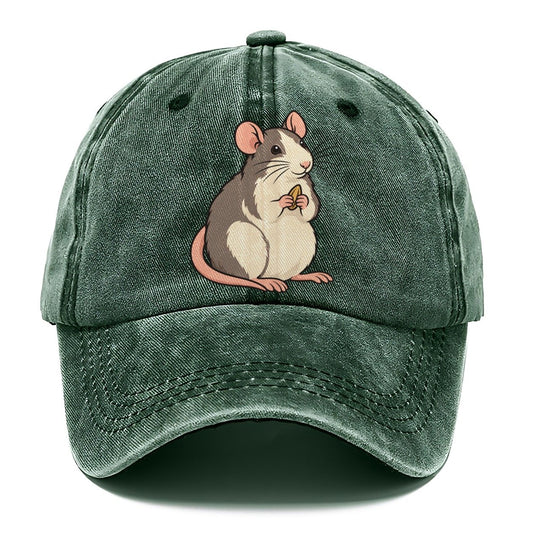 Fancy Rat Seed Hold Small Pet Logos Classic Cap – Forest Mist