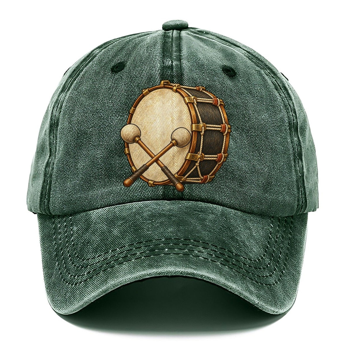 Marching Bass Drum Fan Favorites Classic Cap – Forest Mist