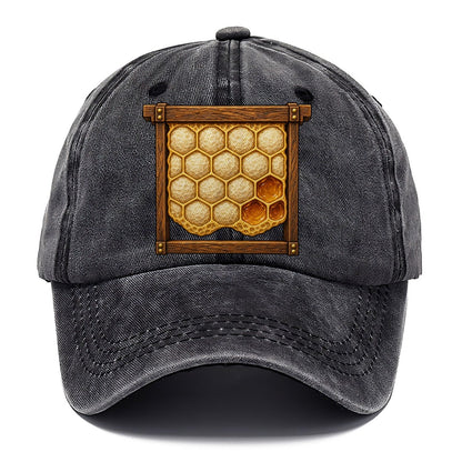 Capped Honey Frame Beekeeping Classic Cap – Graphite