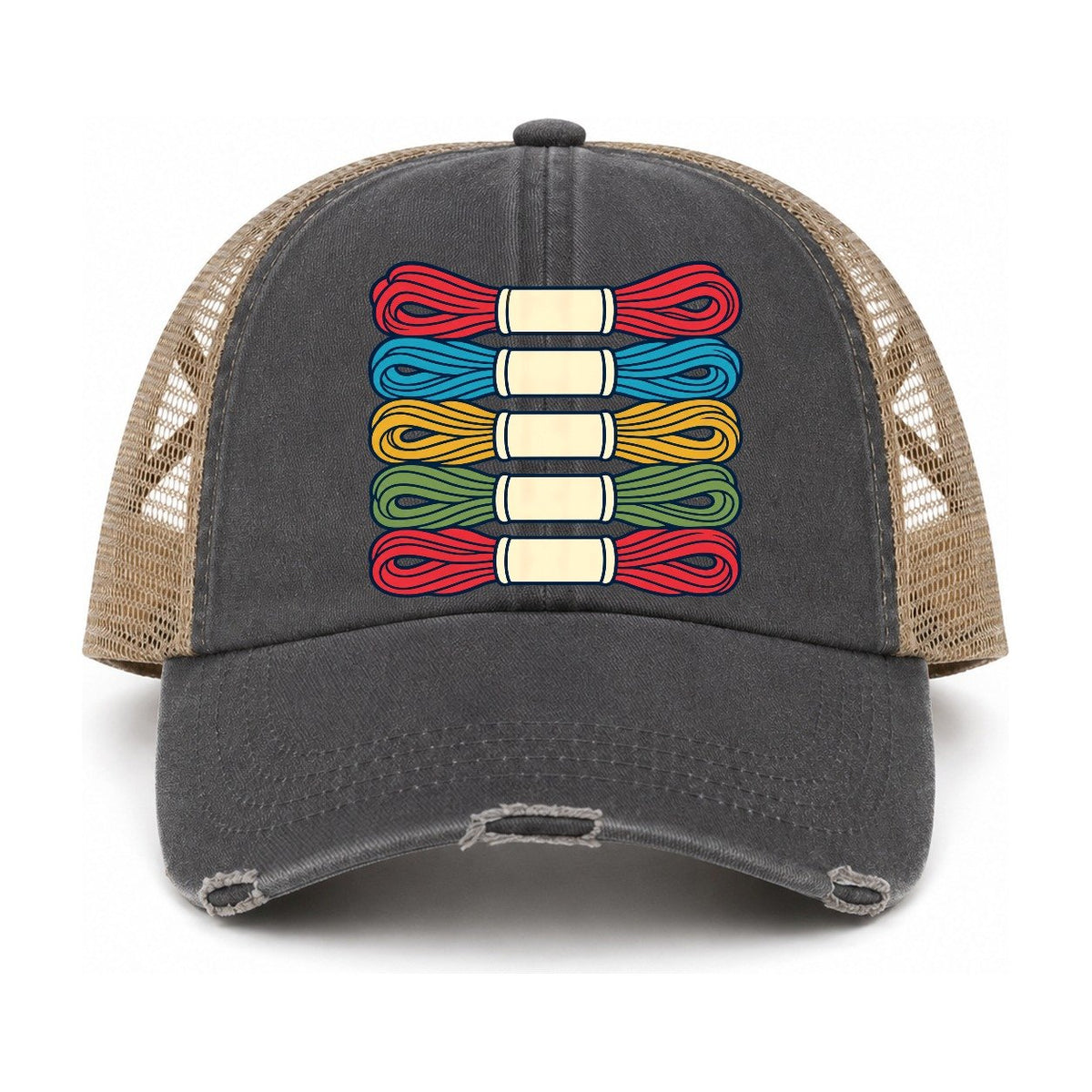 Charcoal-Khaki — front view