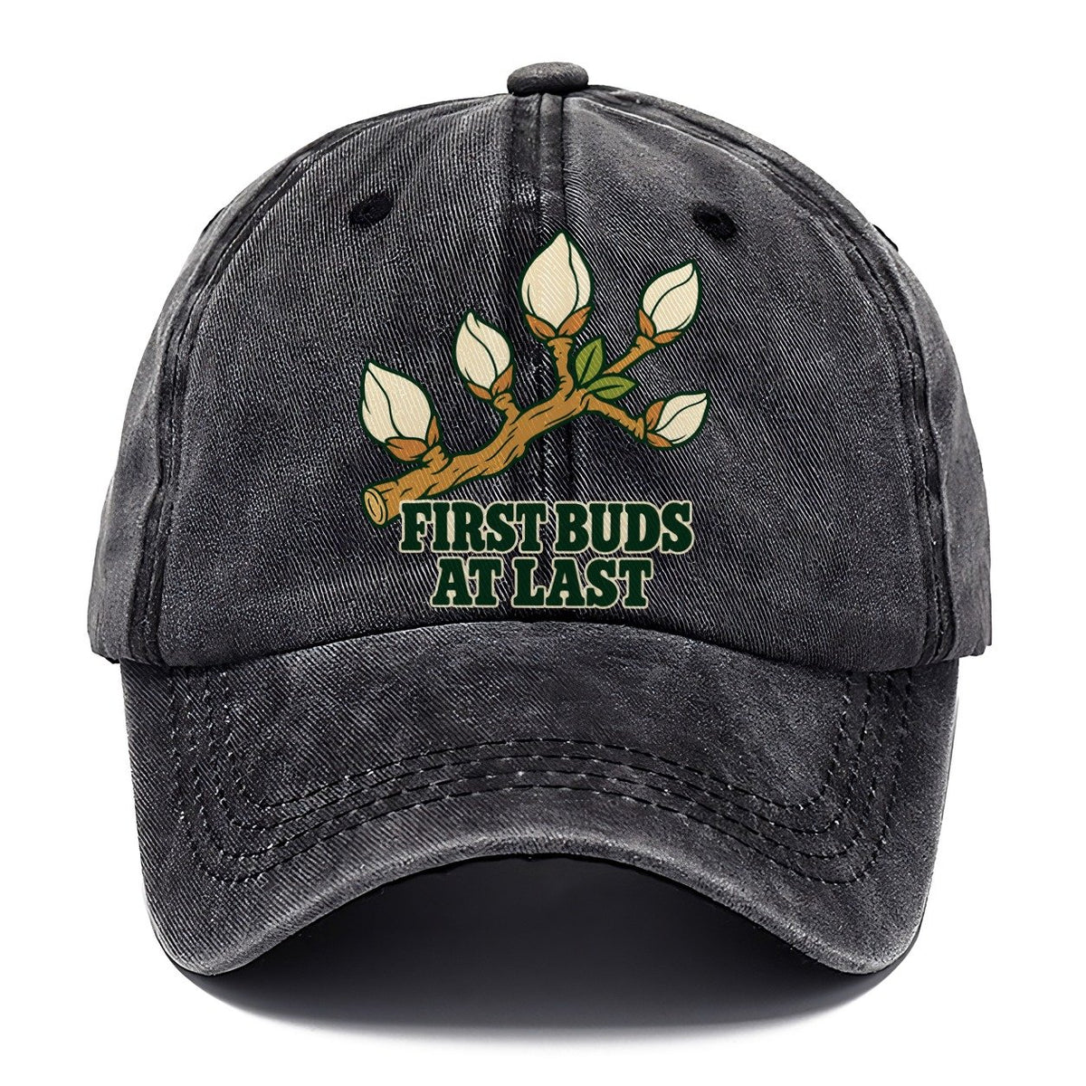 First Buds At Last Bonsai Classic Cap – Graphite