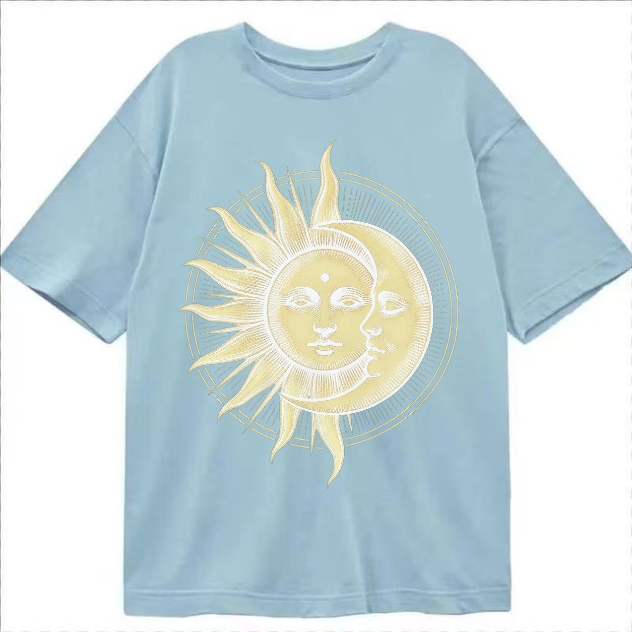 Celestial Harmony Classic T-shirt – Light Blue