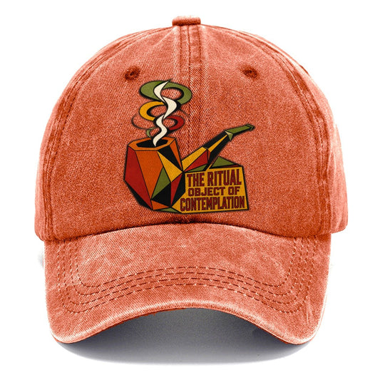 Smoking Pipe Portrait Classic Cap – Terracotta Clay