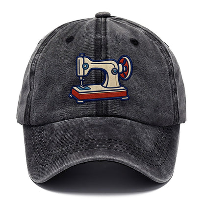 Sewing Machine Tiny Solo Marks Classic Cap – Graphite