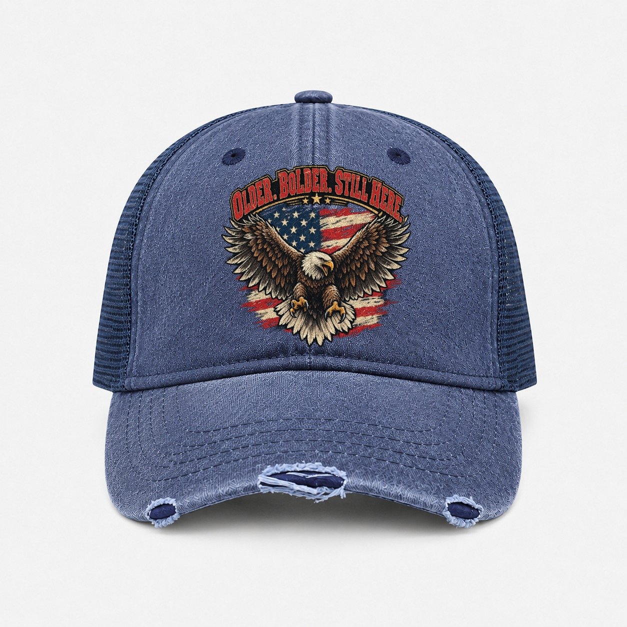 Navy — front view