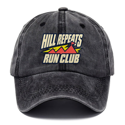 Hill Repeats Run Club 90S Running Clubs Classic Cap – Graphite