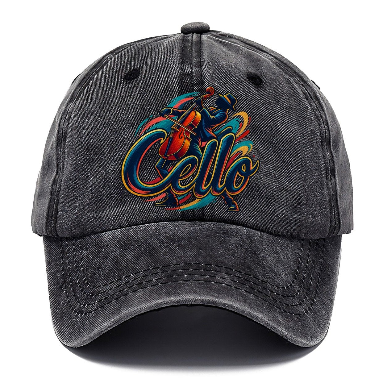 Cello Wordmark Music Instruments Classic Cap – Graphite