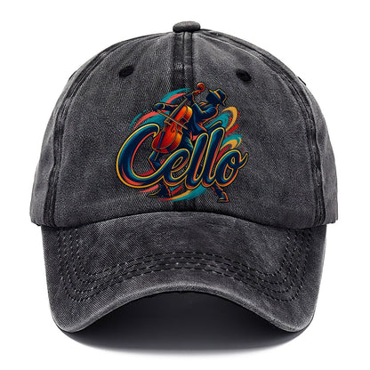 Cello Wordmark Music Instruments Classic Cap – Graphite