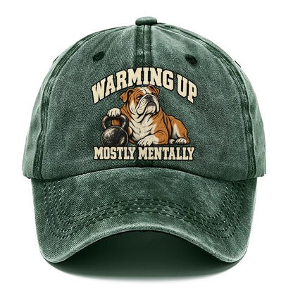 Bulldog Warmup Negotiations Character Club Classic Cap – Forest Mist