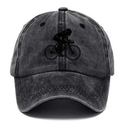 Cyclist Silhouette Classic Cap – Graphite