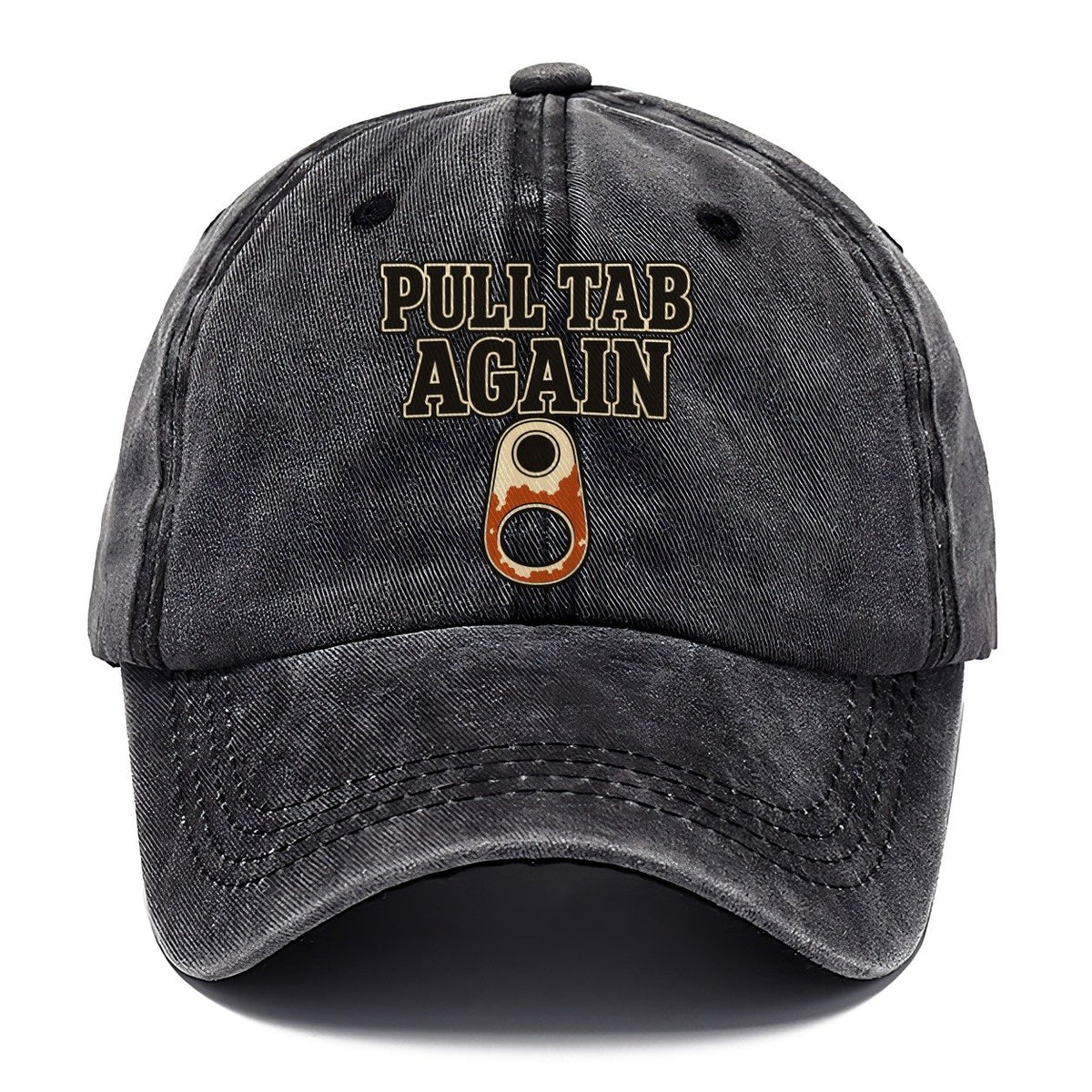 Pull Tab Again Treasure Hunting Classic Cap – Graphite