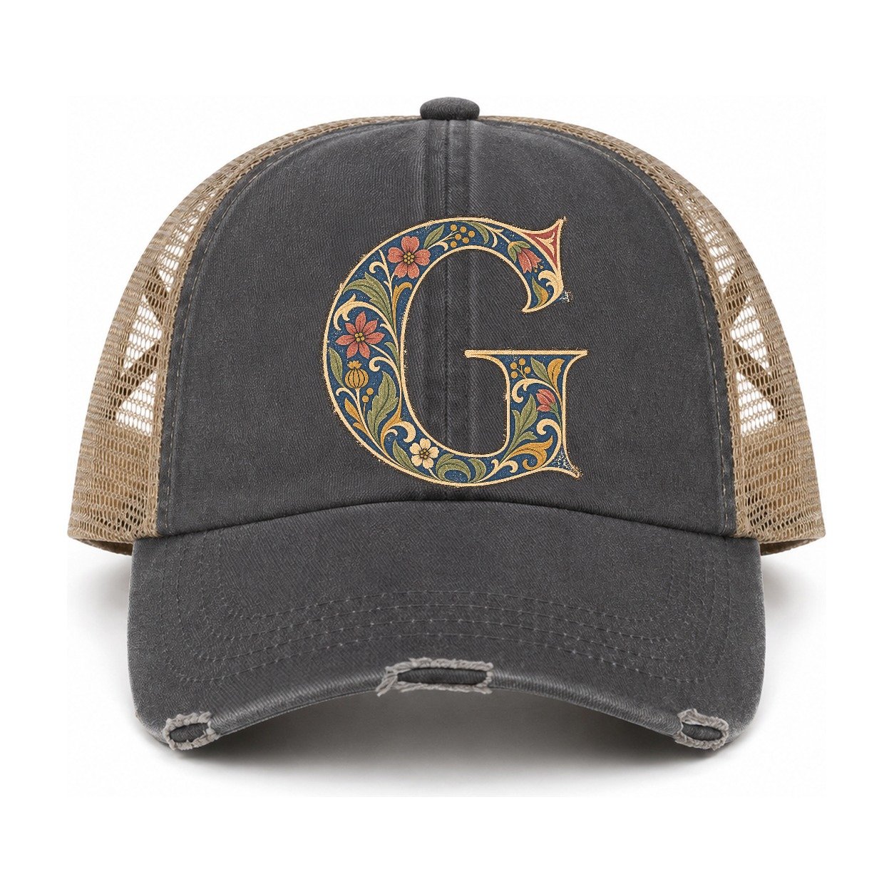 Charcoal-Khaki — front view