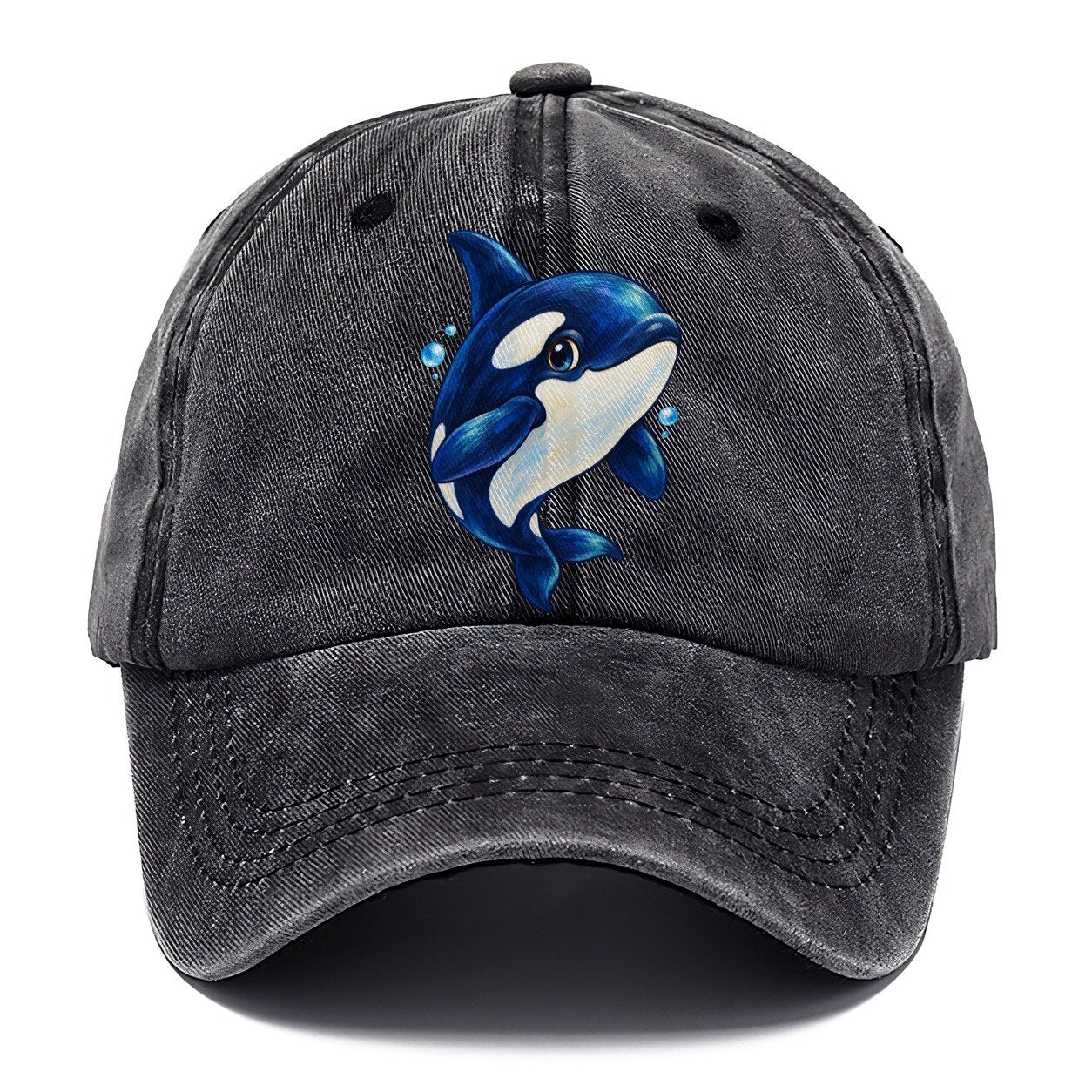 Orca Three Quarter Glide Sea Sprite Classic Cap – Graphite