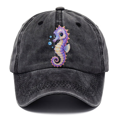 Seahorse Three Quarter Drift Sea Sprite Classic Cap – Graphite