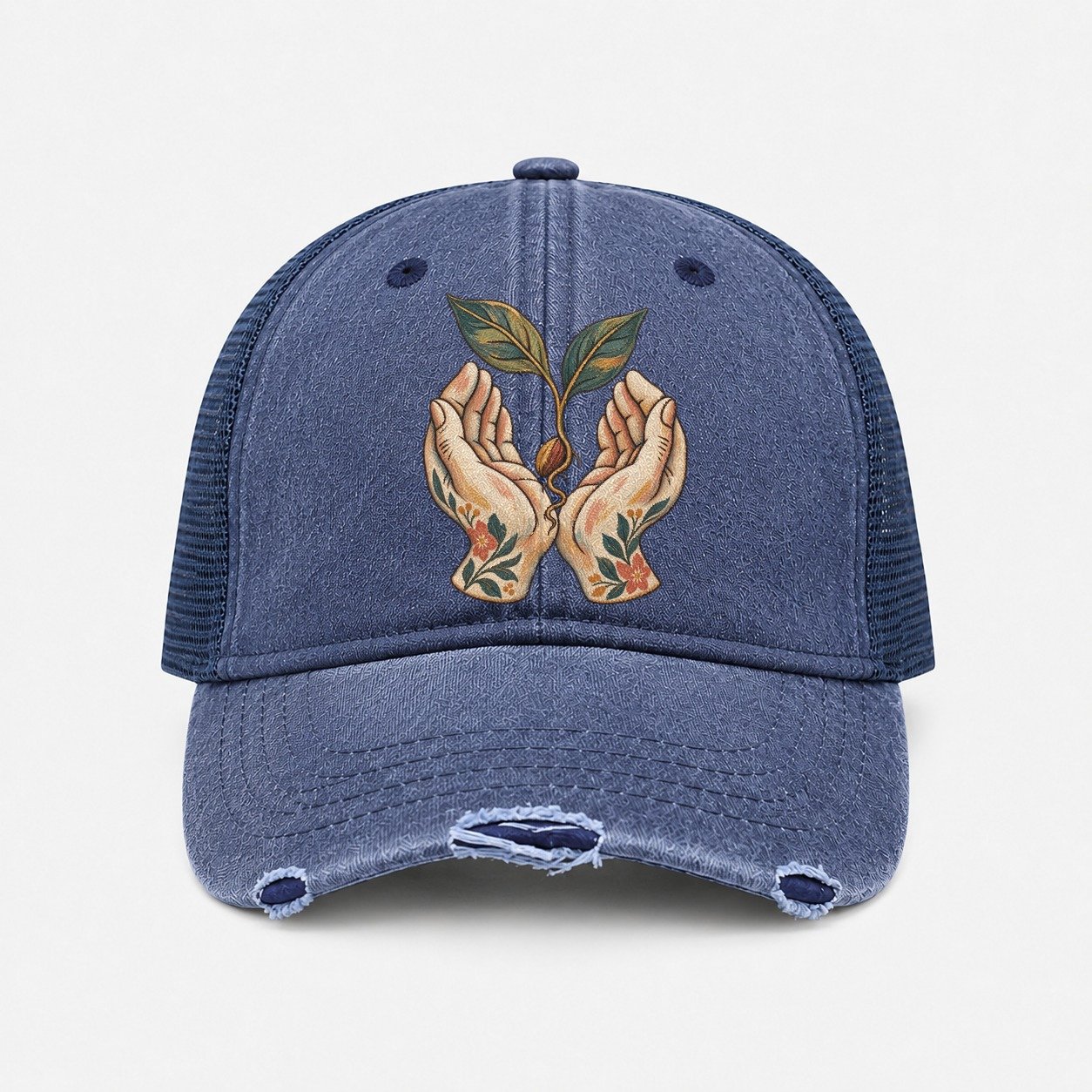 Navy — front view