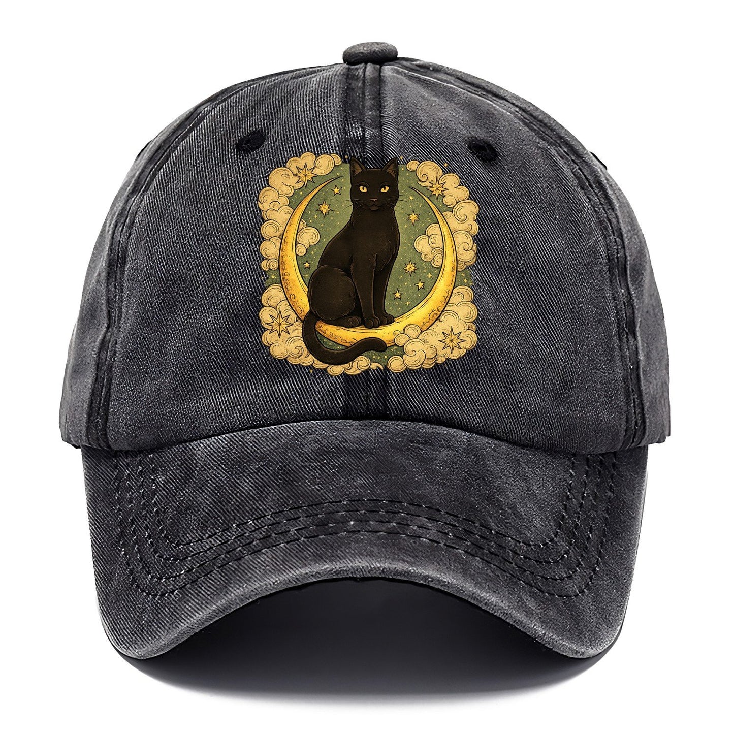 Crescent Black Cat Classic Cap – Graphite