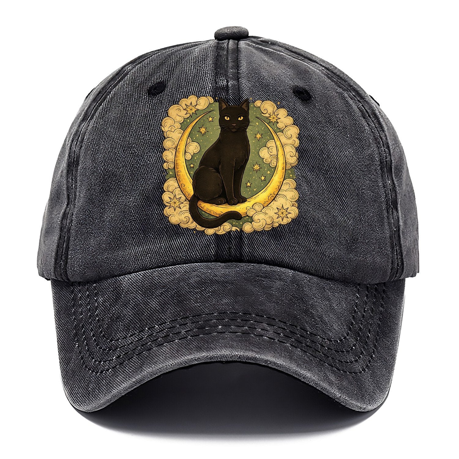 Crescent Black Cat Classic Cap – Graphite