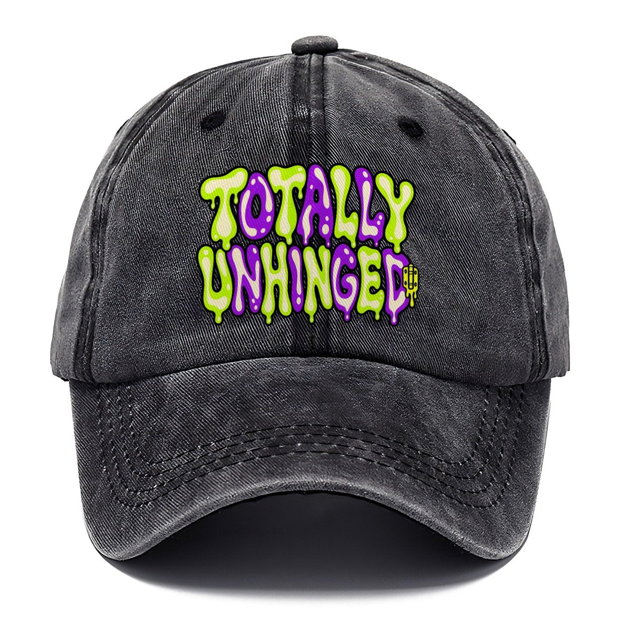 Totally Unhinged Crazy Styles Classic Cap – Graphite