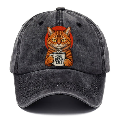 Orange Tabby Cat Mug Truths Classic Cap – Graphite
