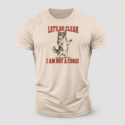 Swedish Vallhund Dog Declarations Cotton T-Shirt – Sand