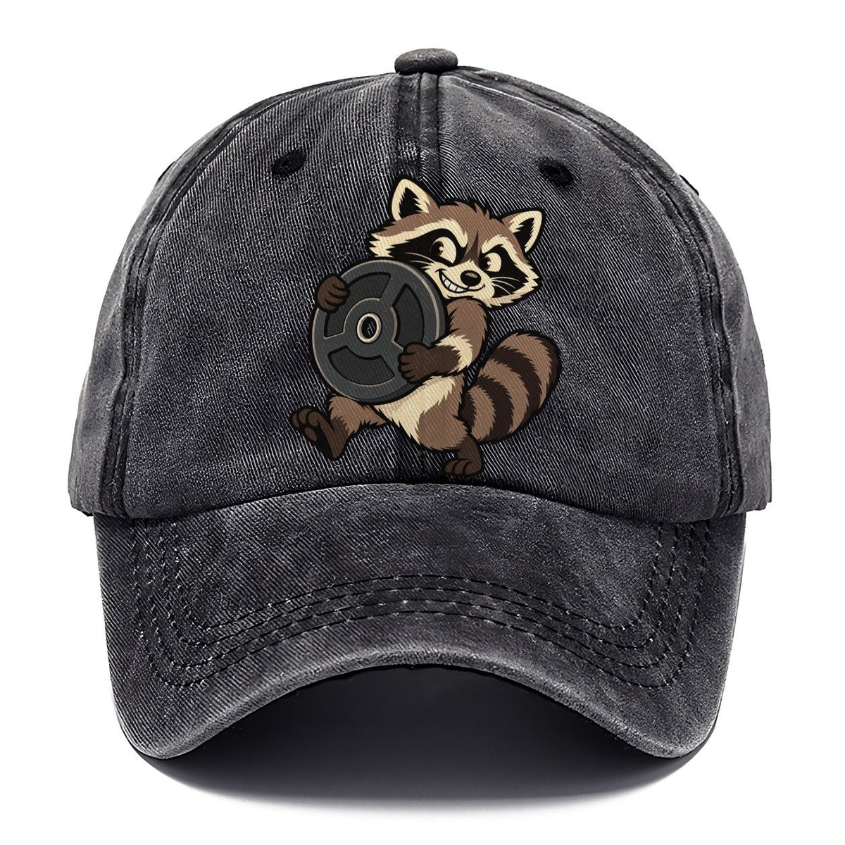 Raccoon Plate Thief Animal Lifters Classic Cap – Graphite