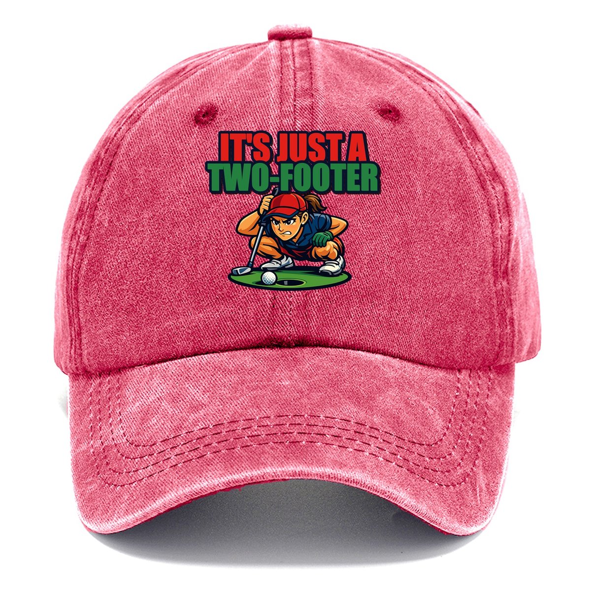 It Is Just A Two Footer Golf Classic Cap – Graphite