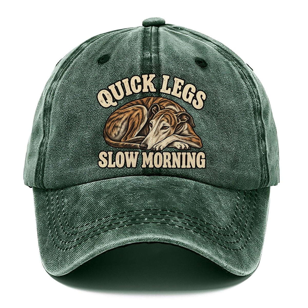 Greyhound Slow Morning Character Club Classic Cap – Forest Mist