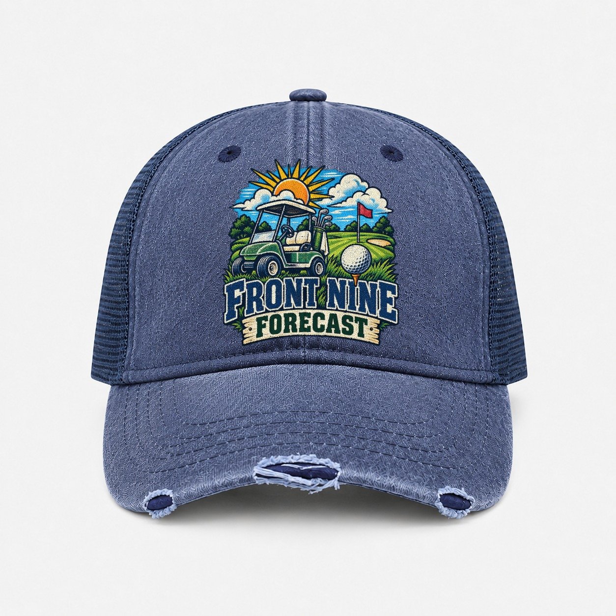 Navy — front view