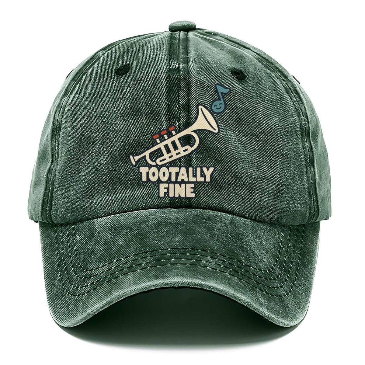 Tootally Fine Familiar Punchlines Classic Cap – Forest Mist