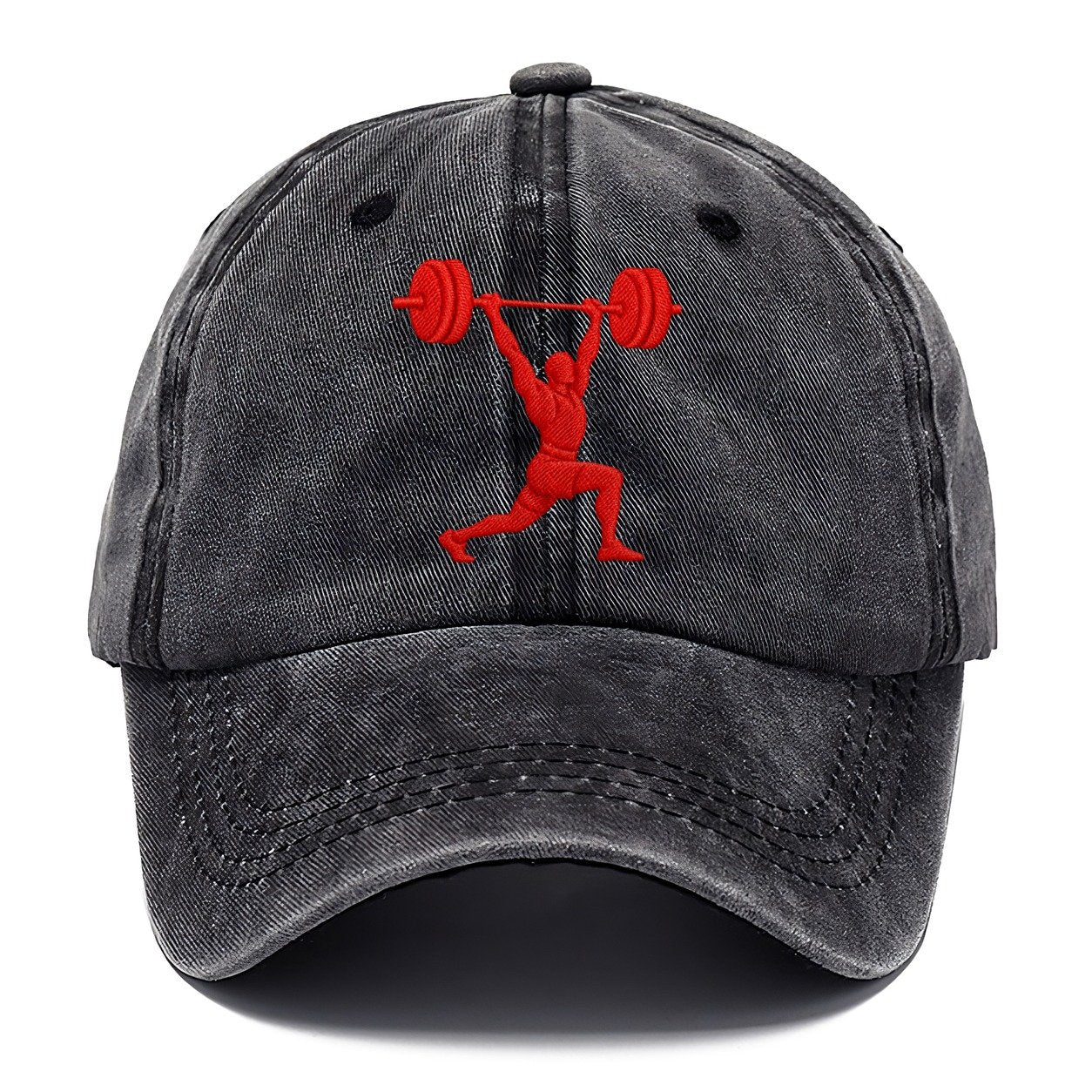 Weightlifter Split Jerk Micro Motion Mark Classic Cap – Graphite