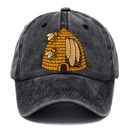 Skep Cutaway Mark Beekeeping Classic Cap – Graphite