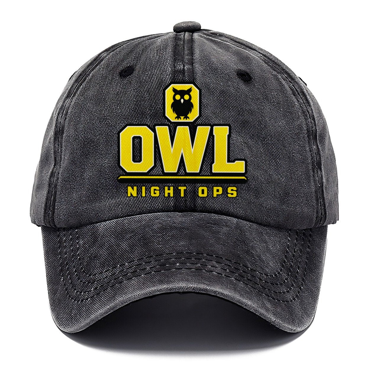 Owl Night Ops Heavy Duty Classic Cap – Graphite