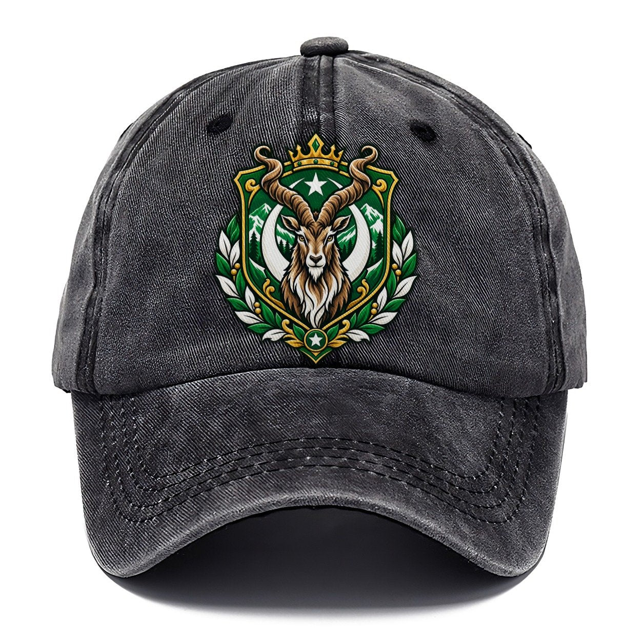 Pakistan Heraldic Crest Country Logos Classic Cap – Graphite