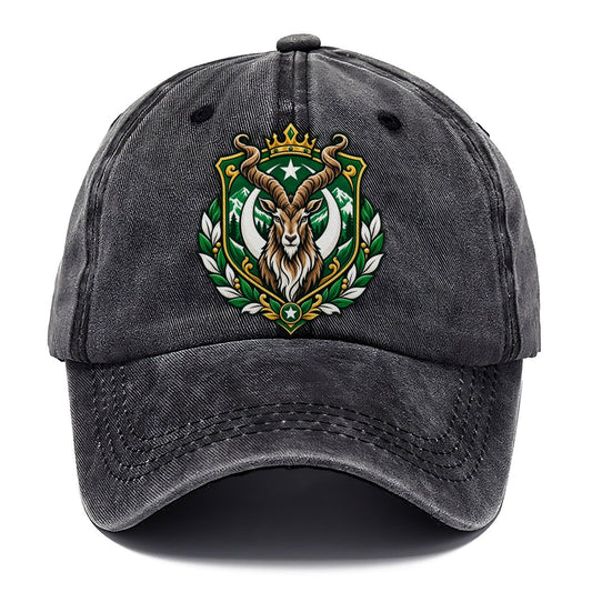Pakistan Heraldic Crest Country Logos Classic Cap – Graphite