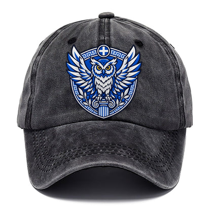 Greece Minimal Emblem Country Logos Classic Cap – Graphite