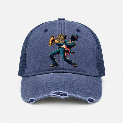 Navy — front view