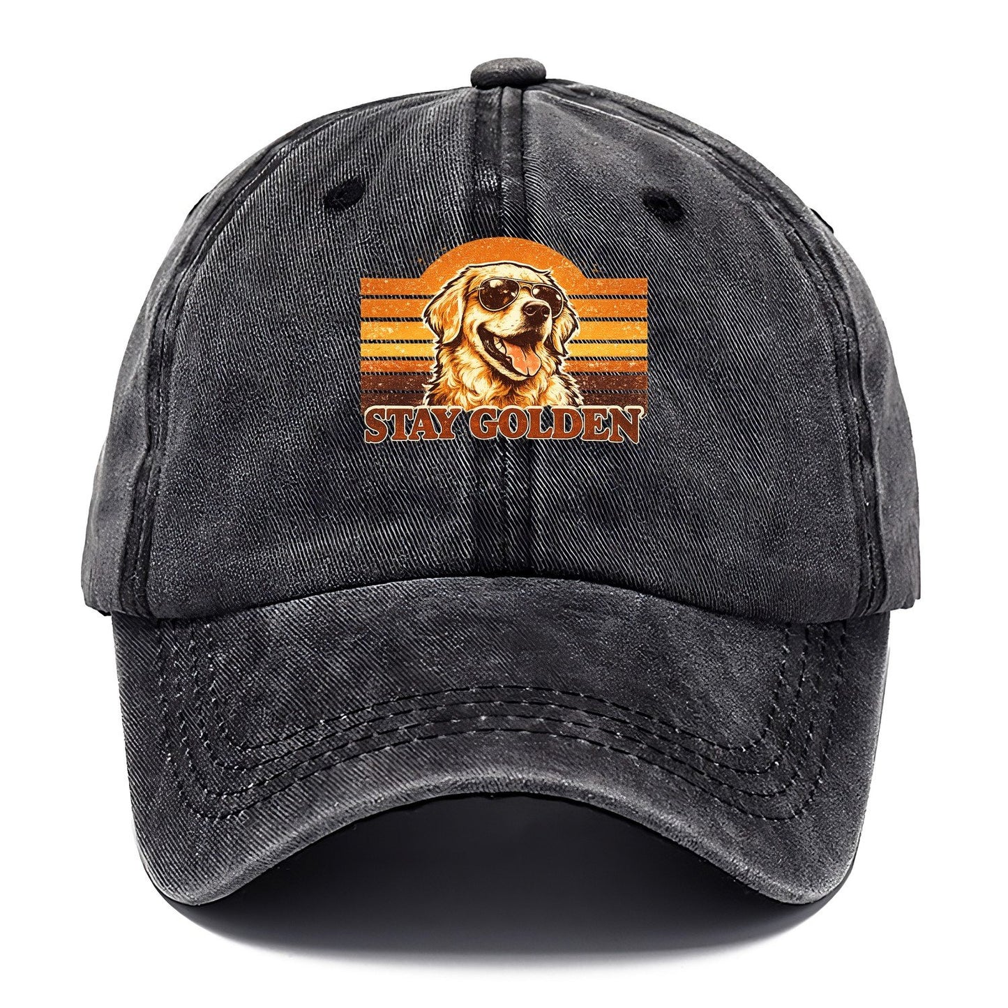 Stay Golden Retriever Classic Cap – Graphite