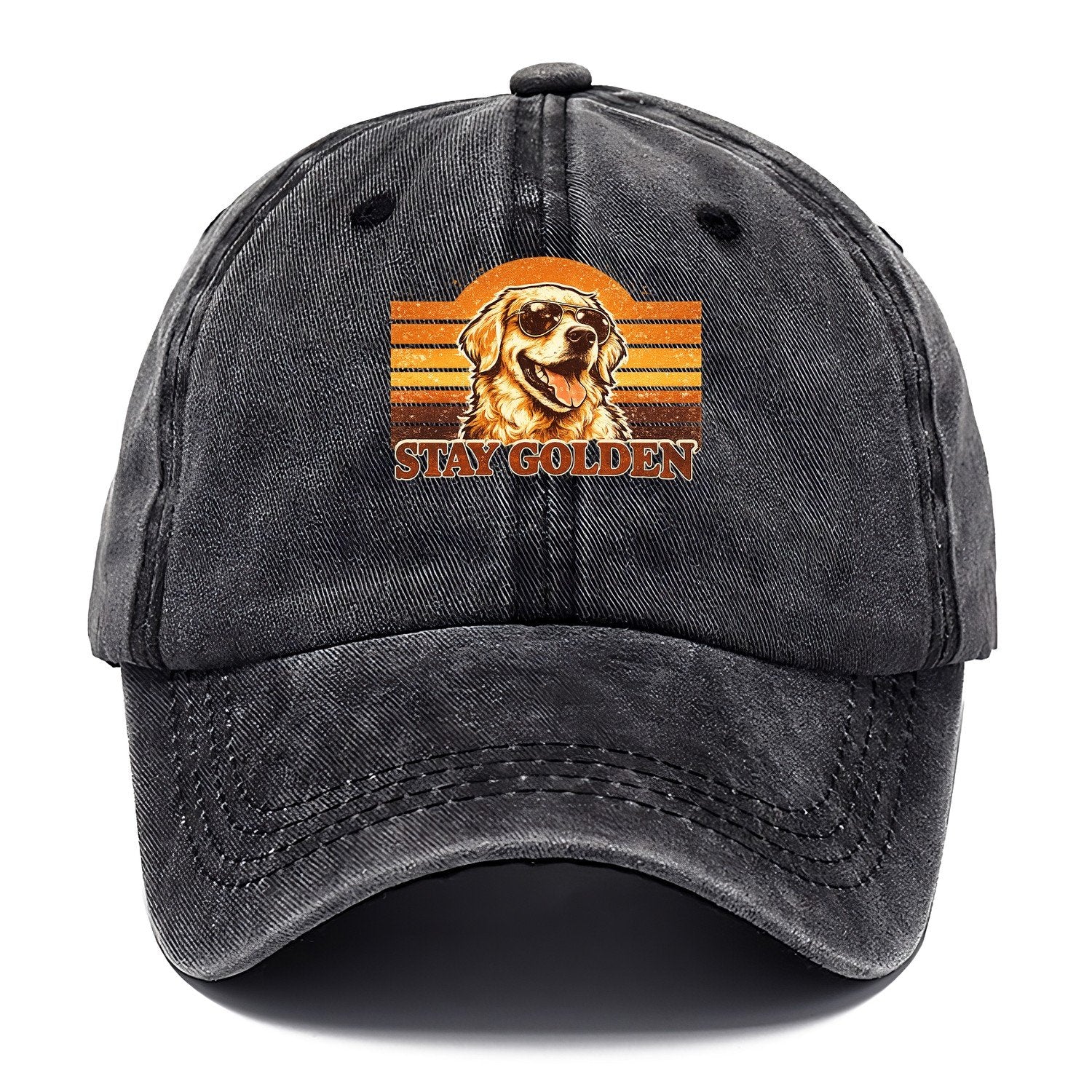 Stay Golden Retriever Classic Cap – Graphite