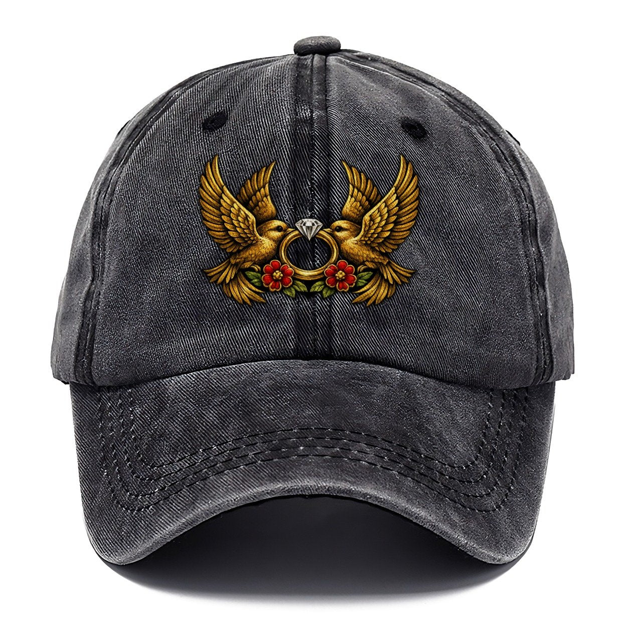 Claddagh Symbol Classic Cap – Graphite