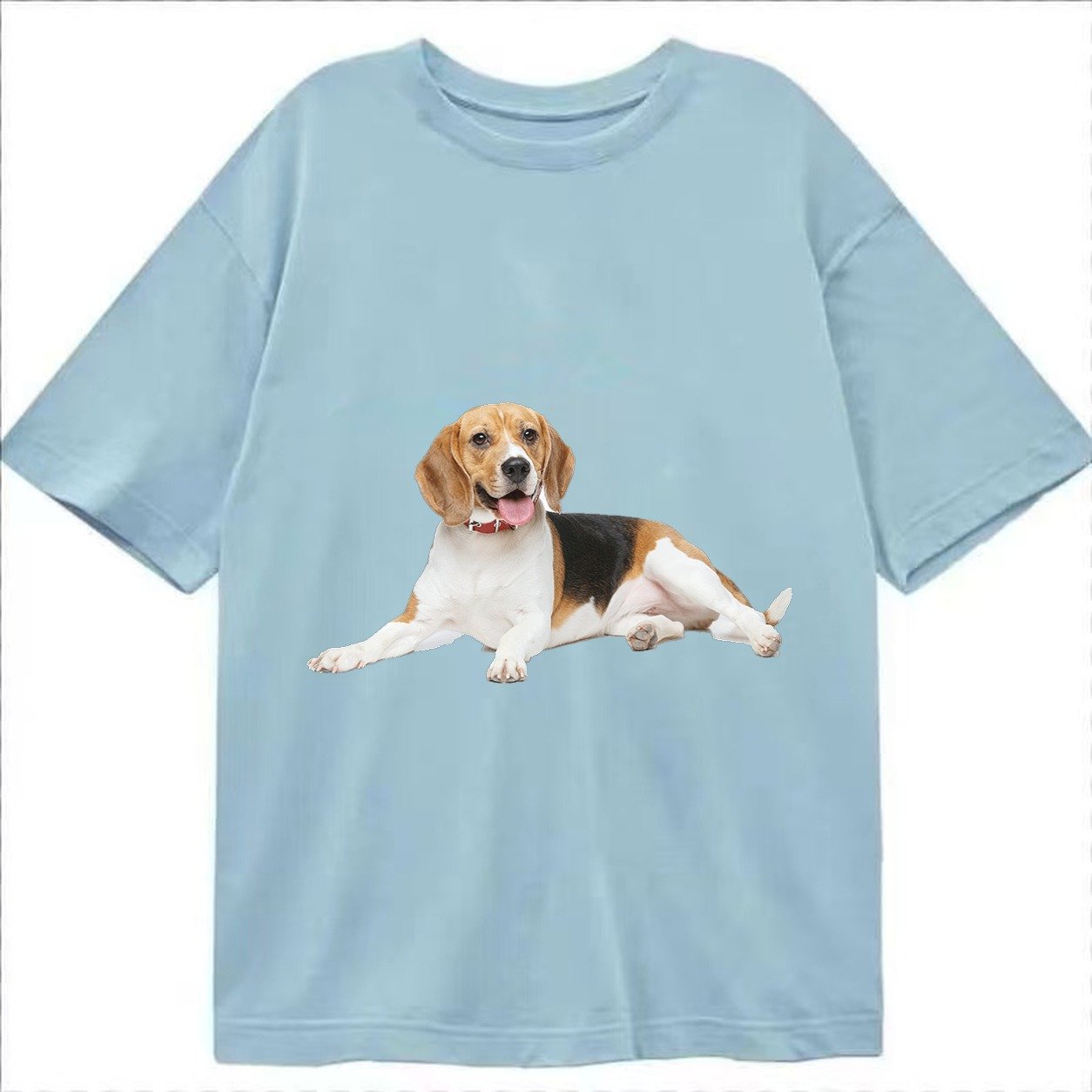 Beagle Classic T-shirt – Light Blue