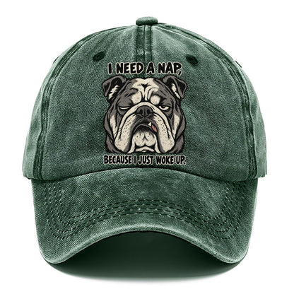 I Need A Nap Feral Logic Classic Cap – Forest Mist