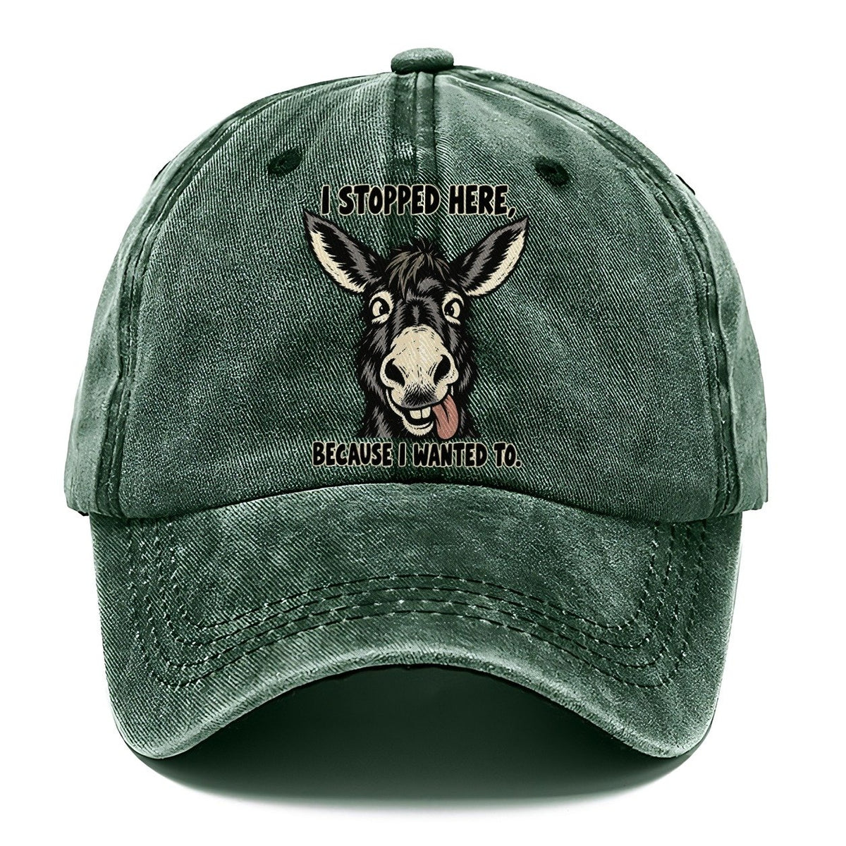 I Stopped Here Feral Logic Classic Cap – Forest Mist